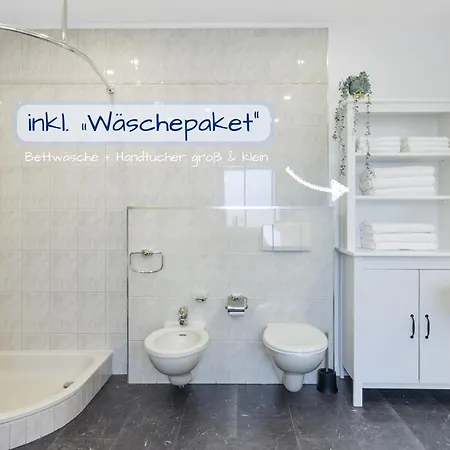 Appartement 1-6 Personen - Parkplatz - Terrasse - Kueche - Wlan - Balkon *