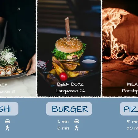 1-6 Personen - Parkplatz - Terrasse - Kueche - Wlan - Balkon * Haßloch