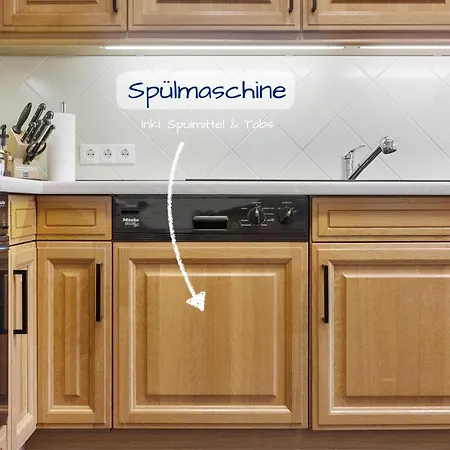 1-6 Personen - Parkplatz - Terrasse - Kueche - Wlan - Balkon Appartement