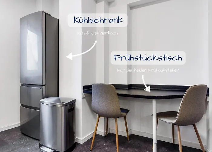 Apartamento 1-6 Personen - Parkplatz - Terrasse - Kueche - Wlan - Balkon *