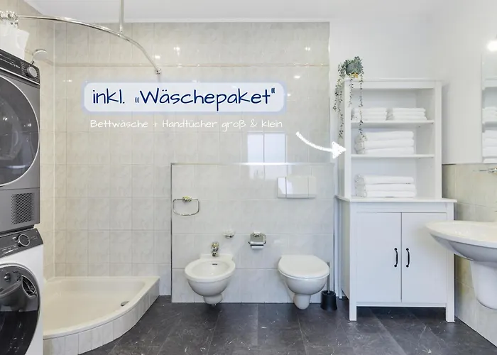 Apartamento 1-6 Personen - Parkplatz - Terrasse - Kueche - Wlan - Balkon *