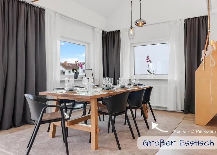Apartamento 1-6 Personen - Parkplatz - Terrasse - Kueche - Wlan - Balkon