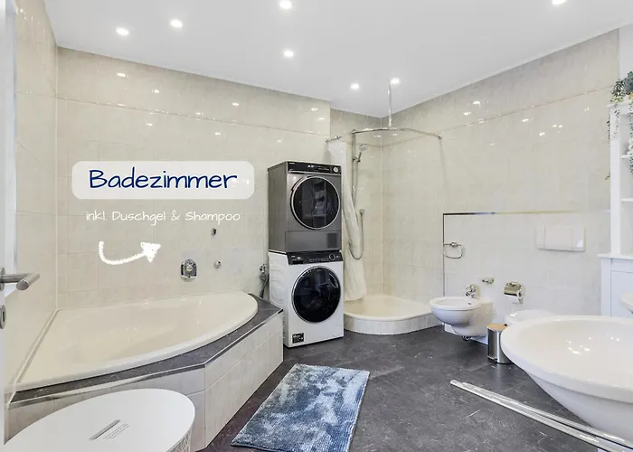 1-6 Personen - Parkplatz - Terrasse - Kueche - Wlan - Balkon