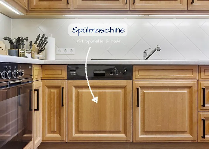 1-6 Personen - Parkplatz - Terrasse - Kueche - Wlan - Balkon Apartamento